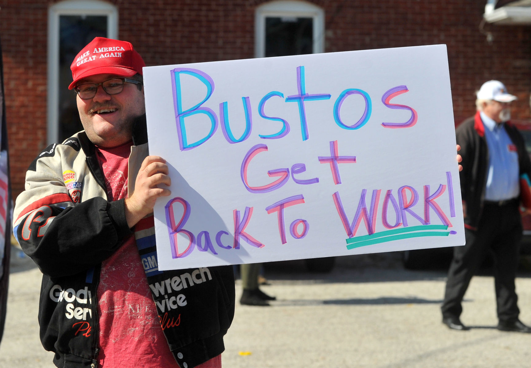 Stop the Madness Rally and Protest Outside Cheri Bustos office.